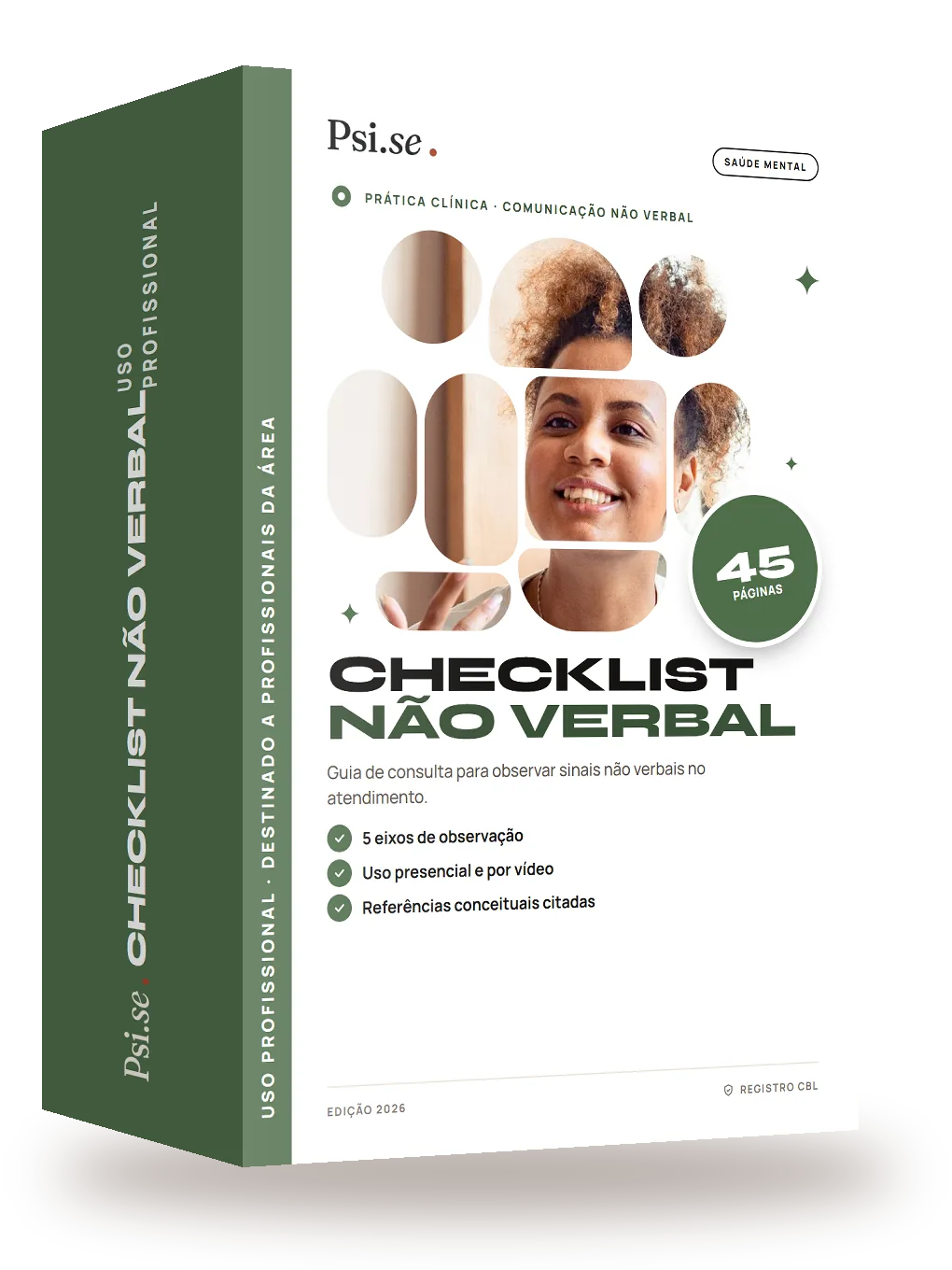 Mockup do Checklist Não Verbal