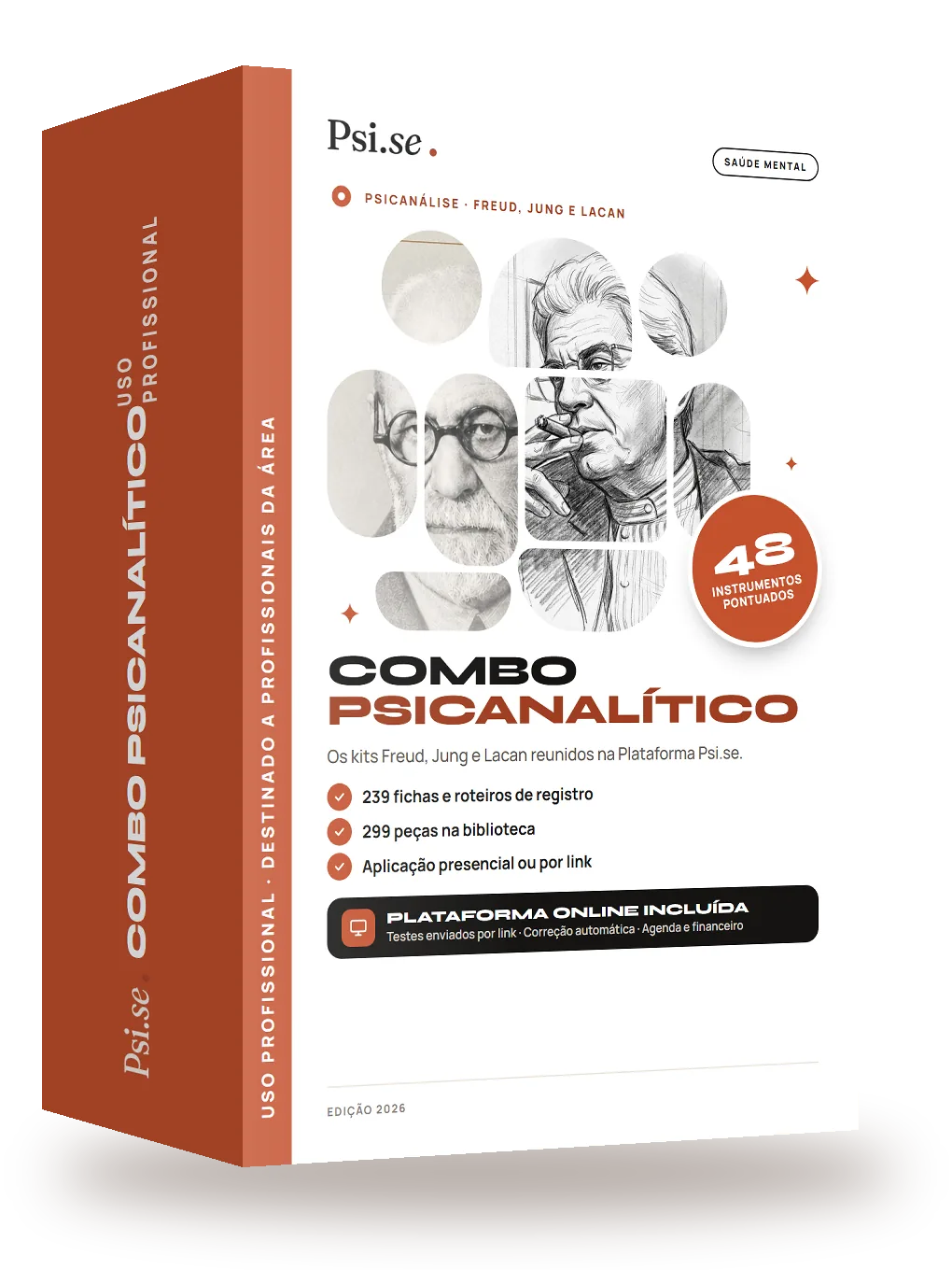 Mockup do Combo Psicanalítico
