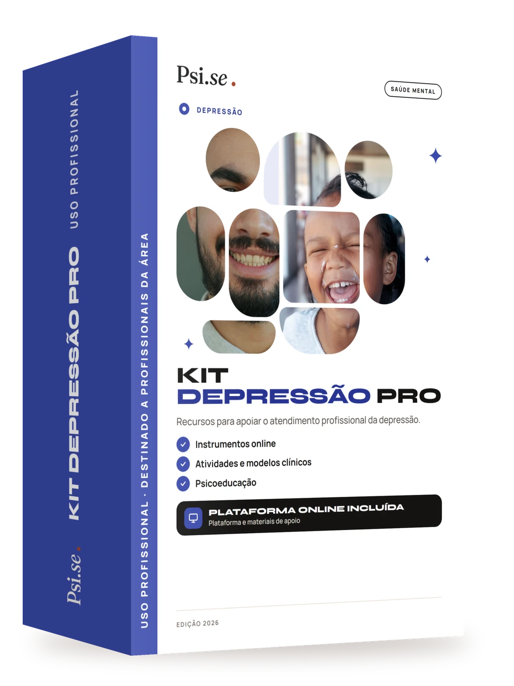 Mockup do Kit Depressão Pro