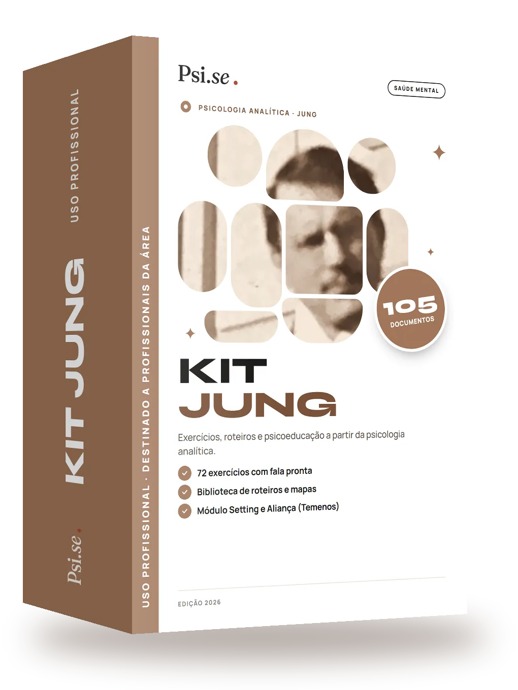 Mockup do Kit Jung
