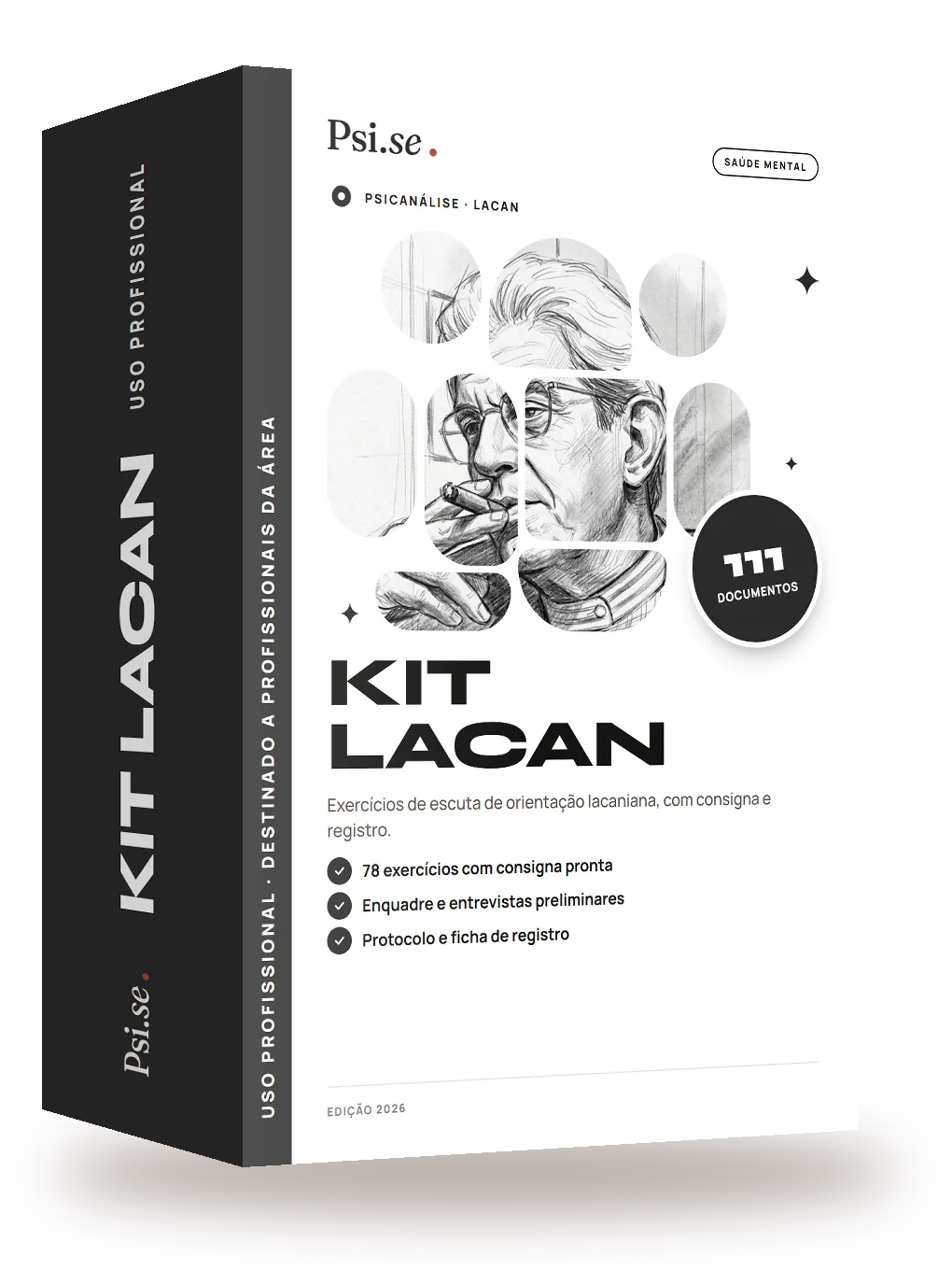 Mockup do Kit Lacan